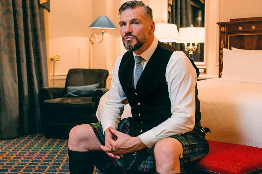 mens Kilt outfit