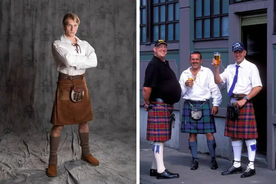 Leather Kilts vs. Traditional Kilts