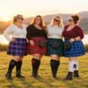 Plus size kilts