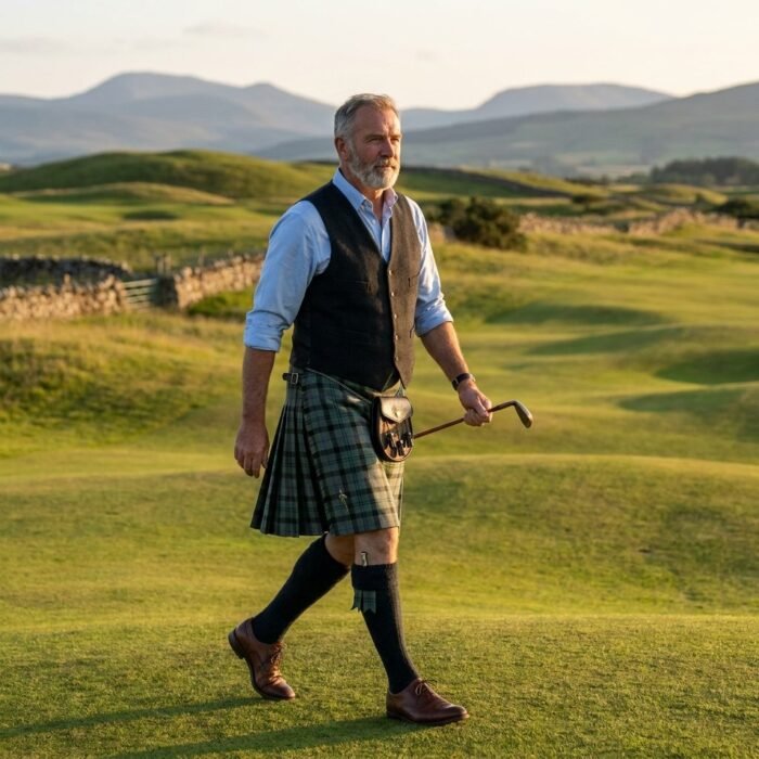 Scottish Golf Kilt Scottish Golf Kilt