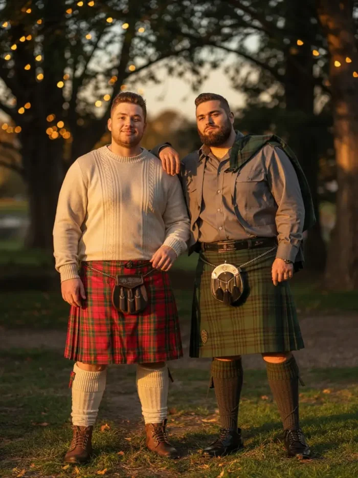 plus size kilt