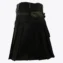 Black Deluxe Modern Kilt & Olive Green Straps Style With Olive Green Cargo Pockets