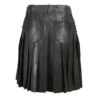 Stylish Pleated Leather Fashion Kilt