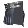 Studded Mini Leather Kilt