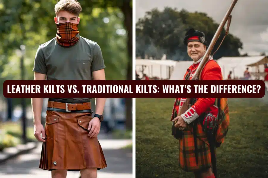 Leather Kilts vs. Traditional Kilts: What’s The Difference?