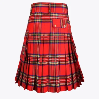 Clan Royal Stewart Tartan Utility Kilt