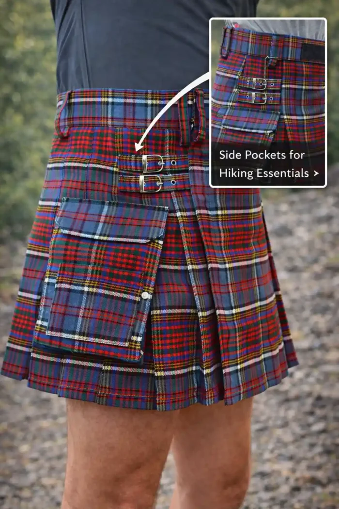 Hiking Kilt Side Pocket Styles Hiking Kilt Side Pocket Styles