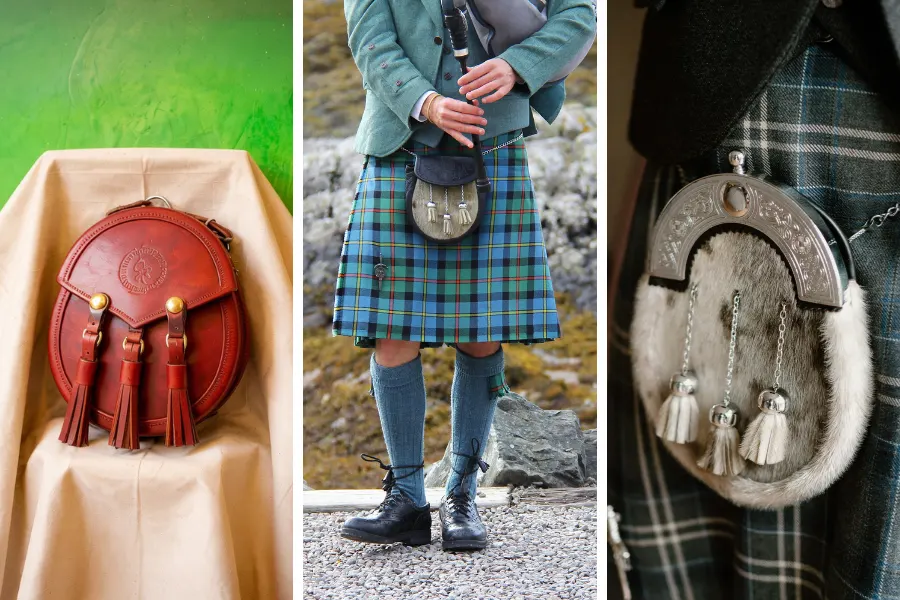 The Difference Between Dress, Semi-Dress & Day Sporrans (And When to Wear Each