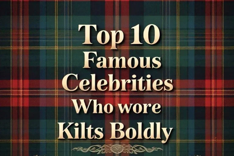 Top 10 Famous Celebrities Who Wore Kilts Boldly