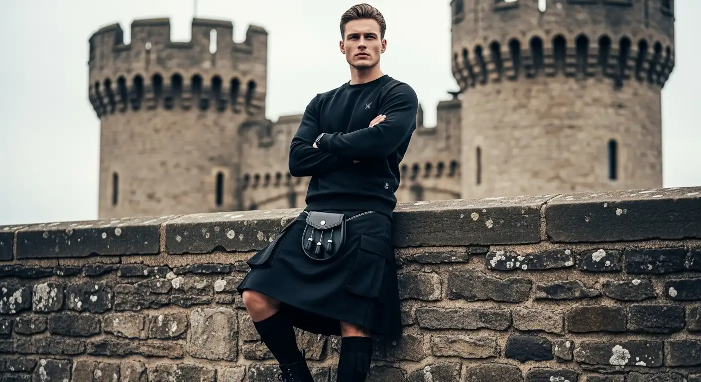 Black Utility Kilts