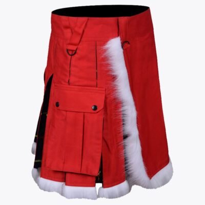 Festive Highland Christmas Kilt For Men