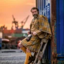 Mustard Yellow Tweed Argyll Kilt Jacket
