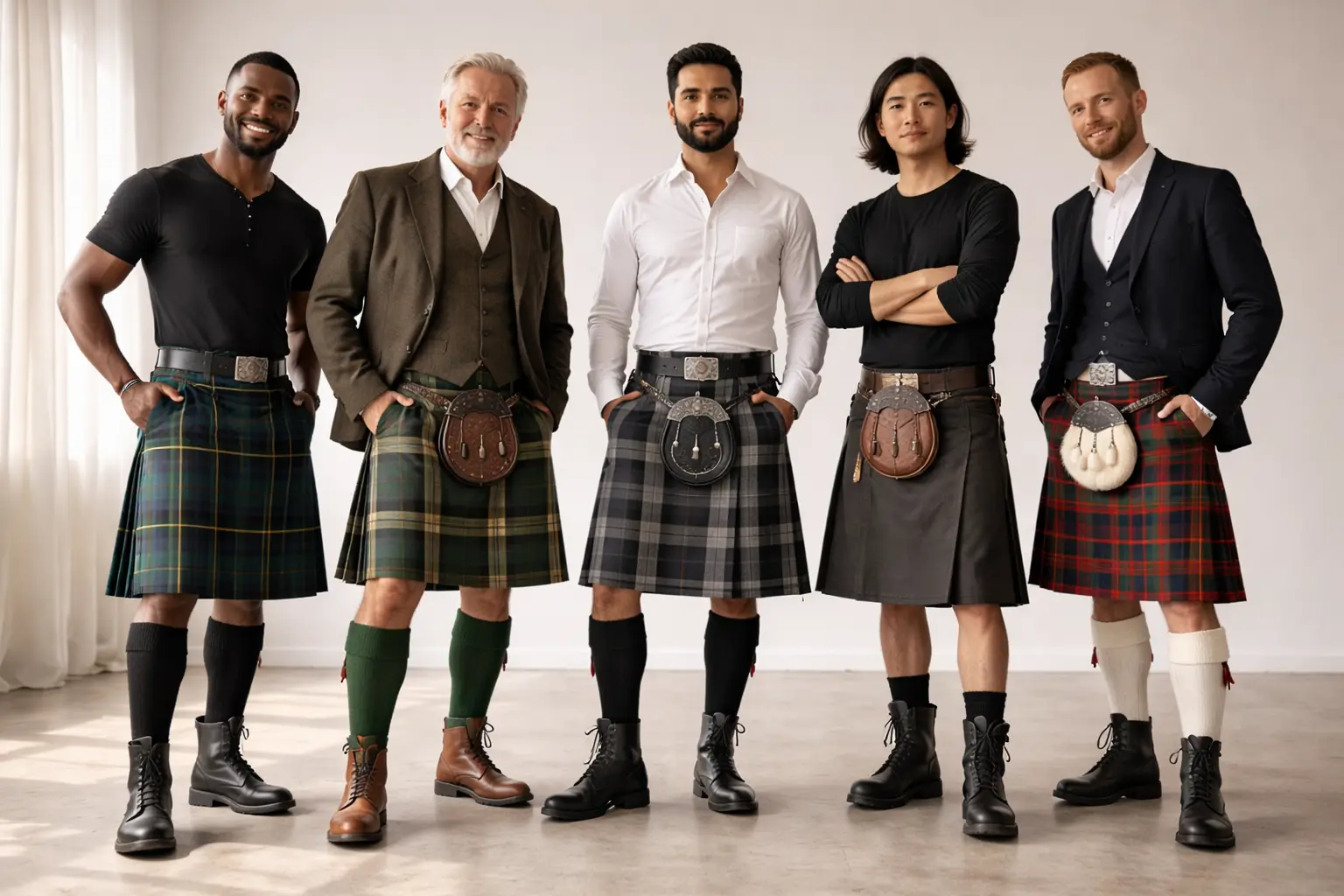 A global vision — redefining the kilt for the modern world.