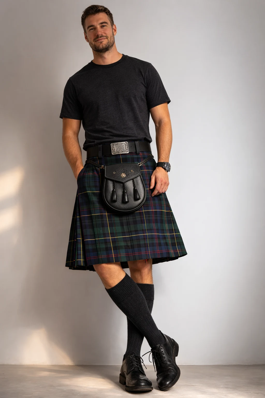 Designed for comfort — perfect for first-time kilt wearers.