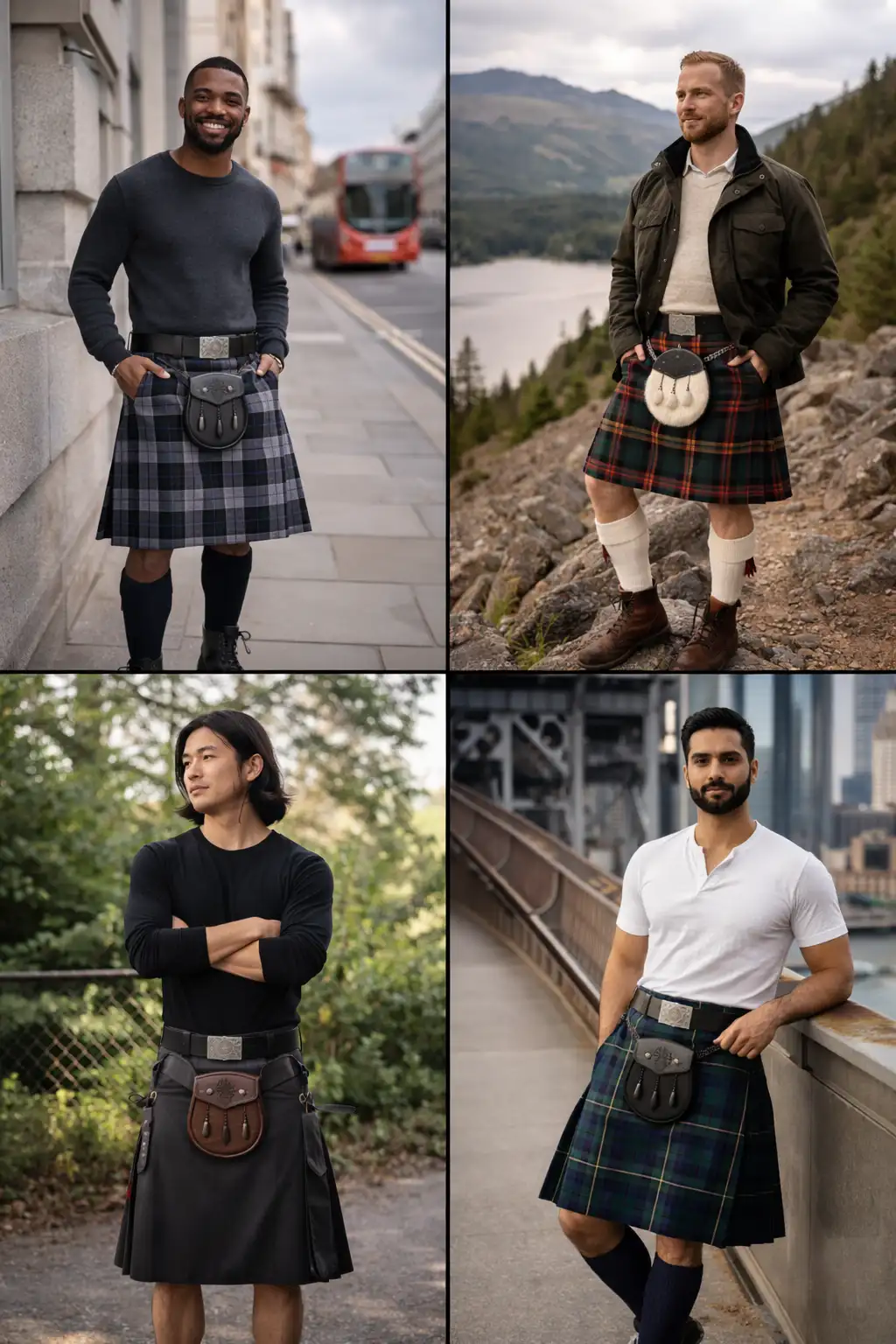 Kilts without borders — designed for the world.