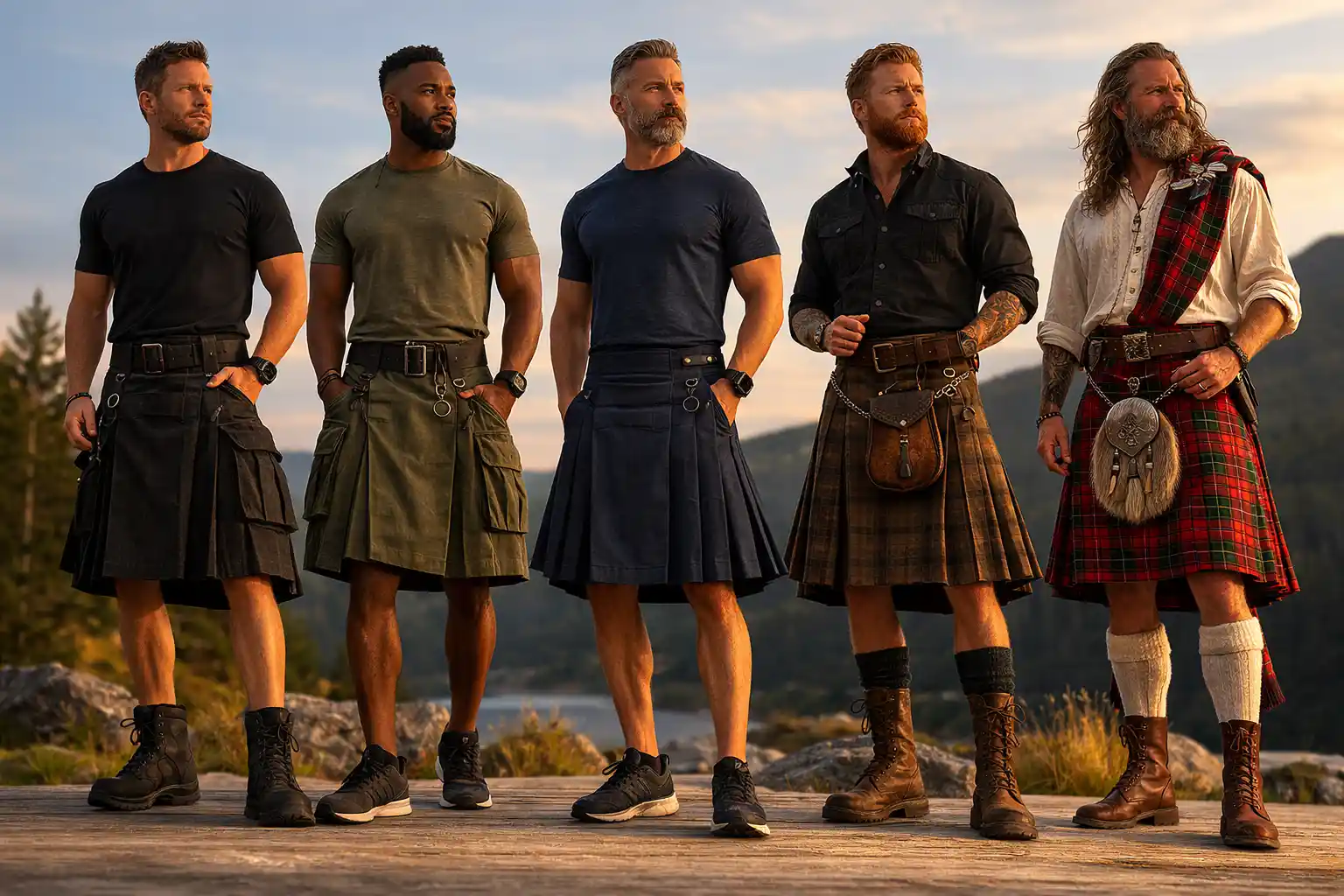 Designed For First-Time Kilt Wearers