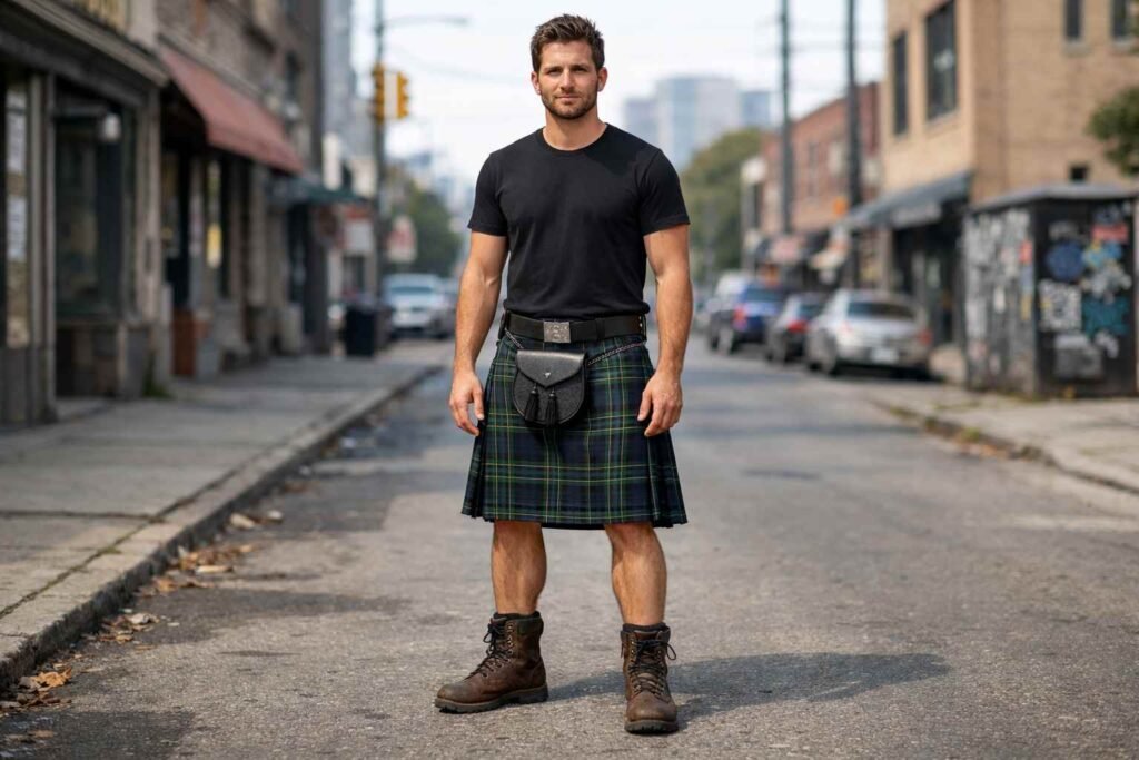 Casual Everyday Kilt Outfit