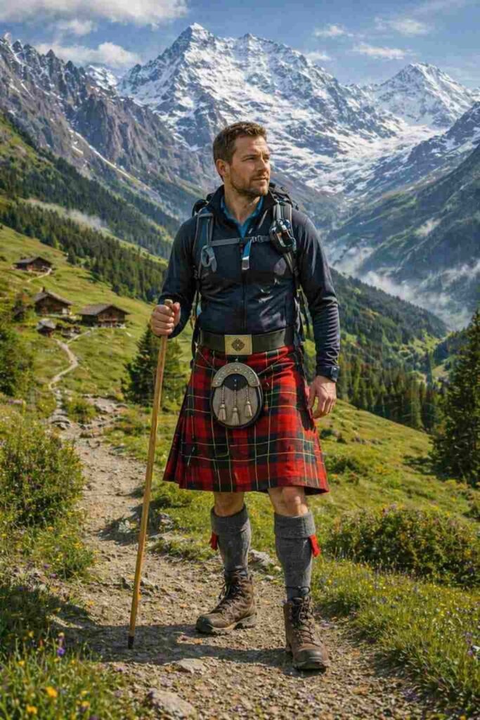 Lightweight Tartan Hiking Kilts