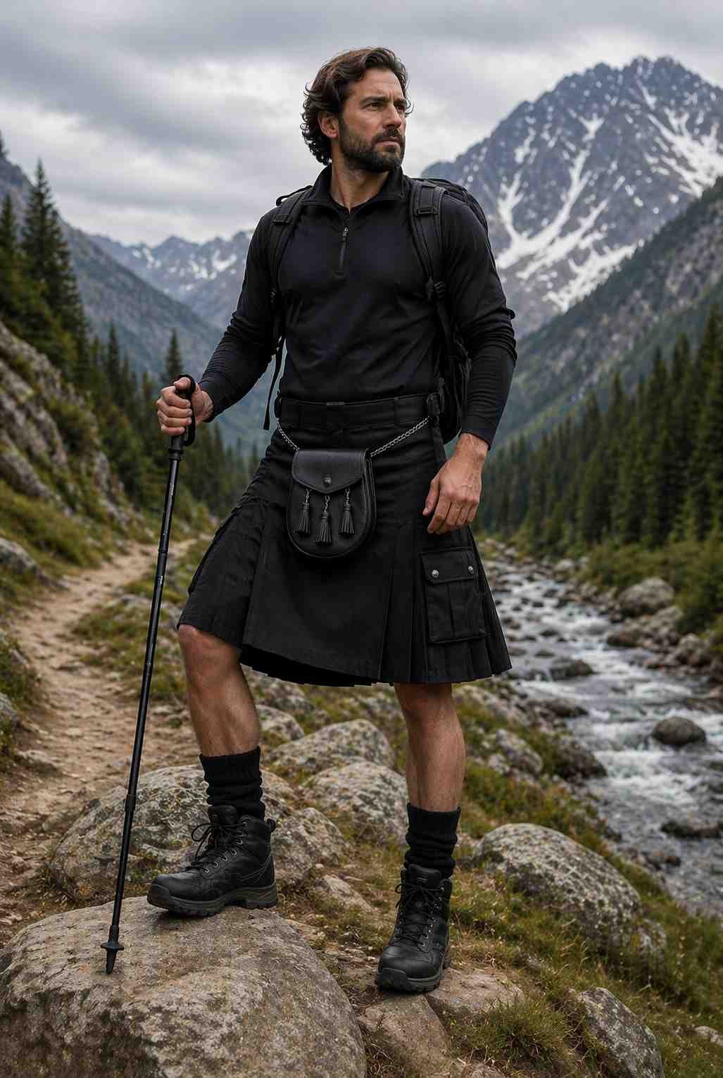 Utility Hiking Kilts (Cotton with Pockets)