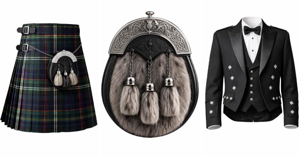 complete men’s kilt outfit