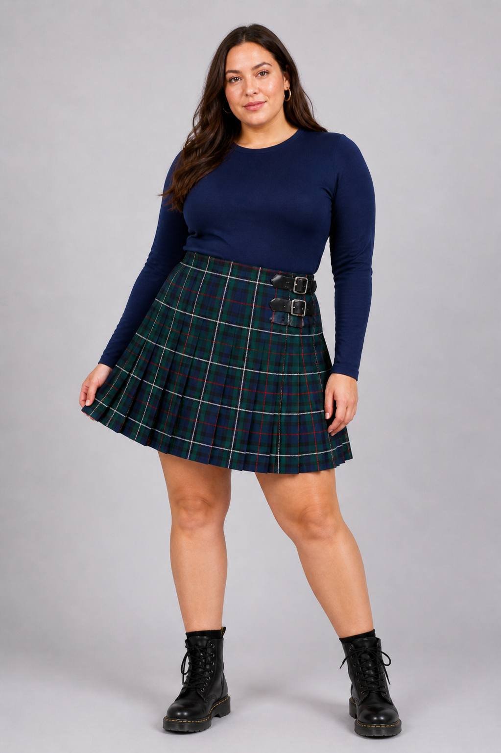 Plus Size Women Kilt