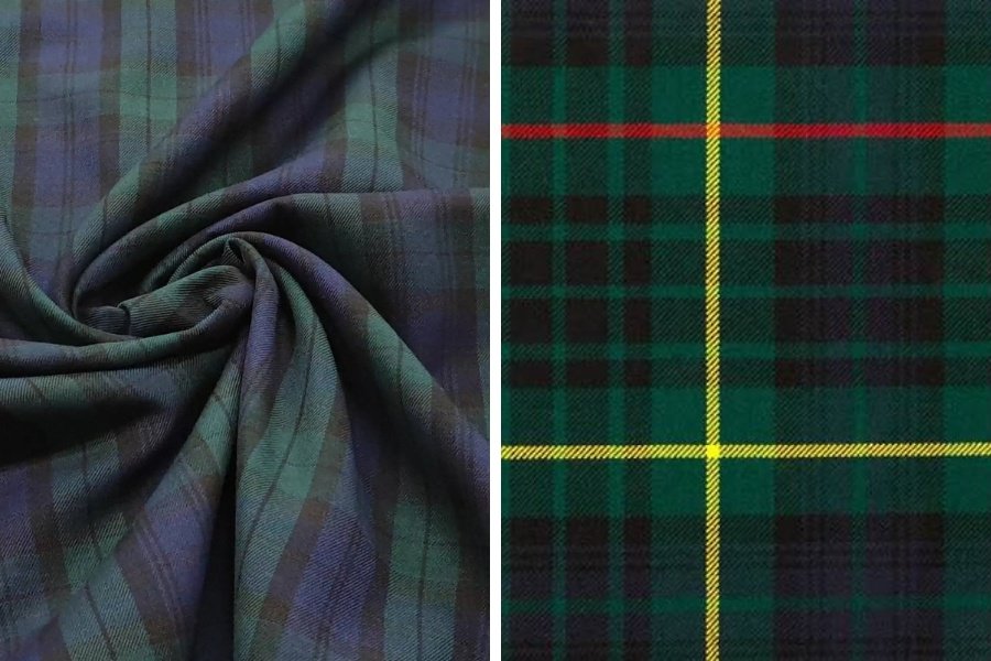 Types of tartan