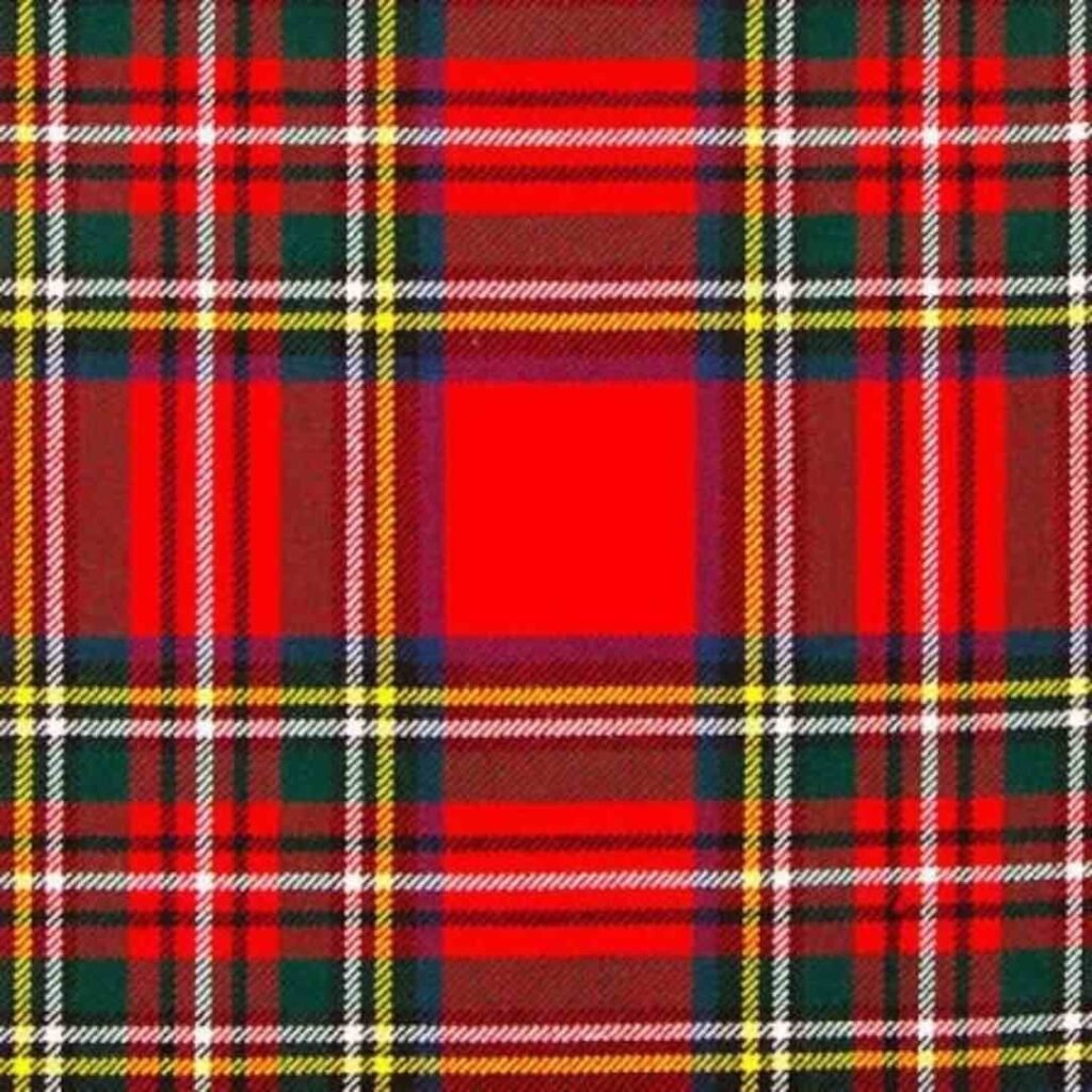 Royal Stewart tartan